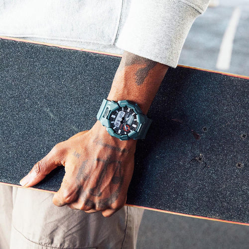 G-Shock Men Quartz Black Dial Analog-Digital Resin Watch G1602
