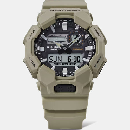 G-Shock Men Quartz Black Dial Analog-Digital Resin Watch G1603