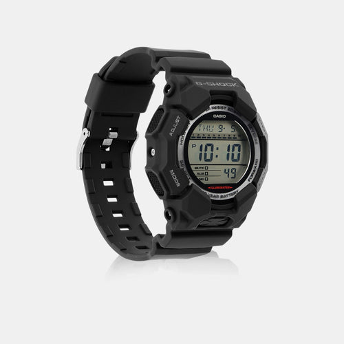G-Shock Men Quartz Black Dial Digital Resin Watch G1604