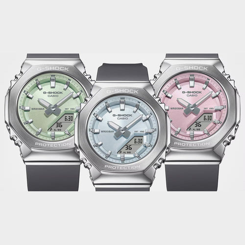 G-Shock Women Quartz Blue Dial Analog-Digital Resin Watch G1624