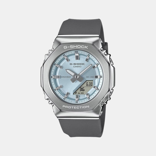 G-Shock Women Quartz Blue Dial Analog-Digital Resin Watch G1624