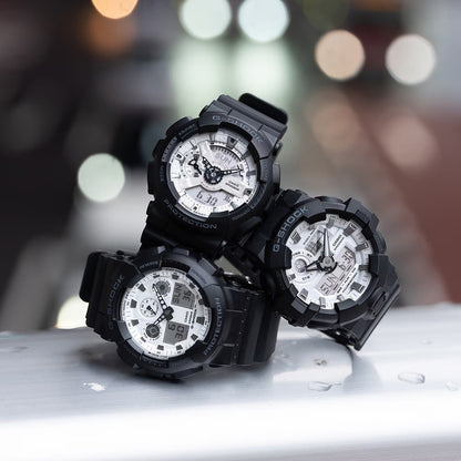 G-Shock Men Quartz White Dial Analog-Digital Resin Watch G1635