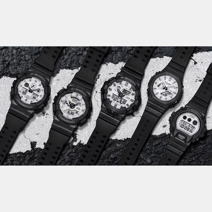 G-Shock Men Quartz White Dial Analog-Digital Resin Watch G1635