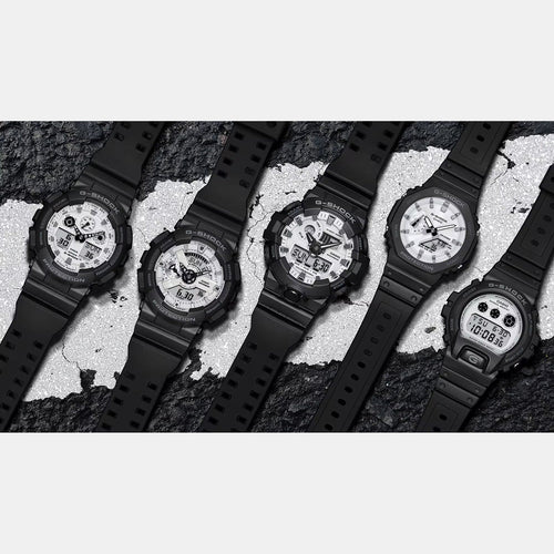 G-Shock Men Quartz White Dial Analog-Digital Resin Watch G1635