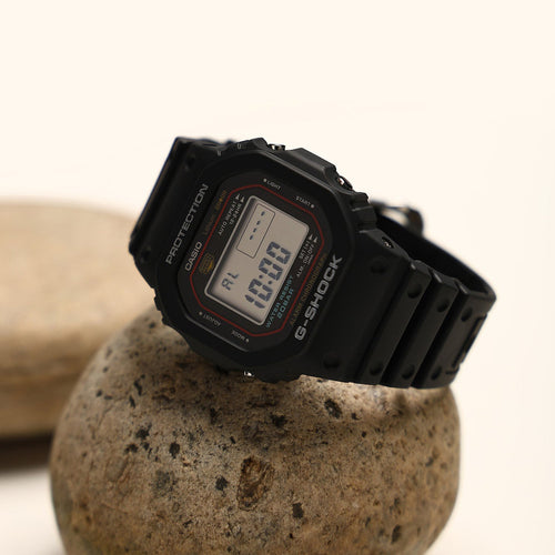 G-Shock Men Quartz Black Dial Digital Resin Watch G1660