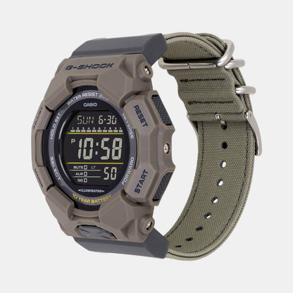 G-Shock Men Quartz Black Dial Digital Fabric Watch G1672