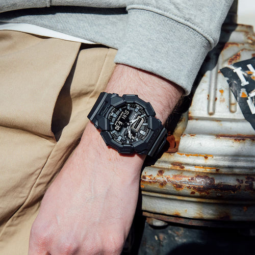G-Shock Men Quartz Black Dial Analog-Digital Resin Watch G1675