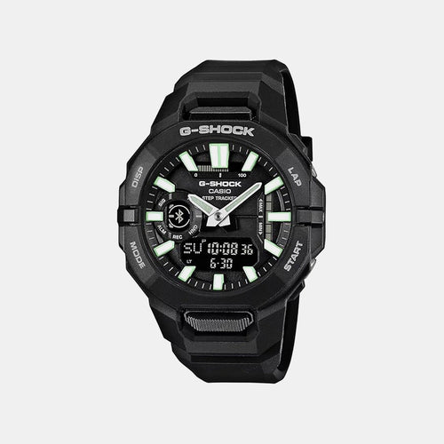 G-Shock Men Quartz Black Dial Analog-Digital Resin Watch G1709
