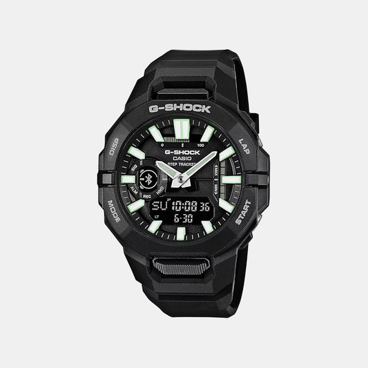 G-Shock Men Quartz Black Dial Analog-Digital Resin Watch G1709