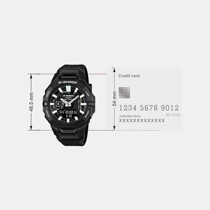 G-Shock Men Quartz Black Dial Analog-Digital Resin Watch G1709