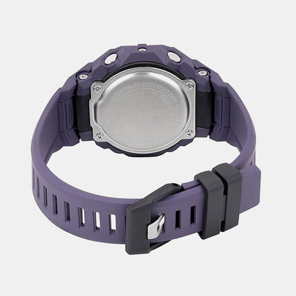 G-Shock Men Quartz Purple Dial Analog-Digital Resin Watch G1710