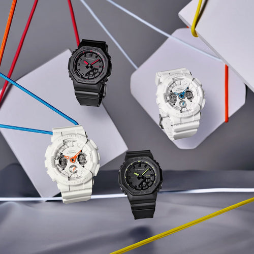 G-Shock Women Quartz Black Dial Analog-Digital Resin Watch G1718