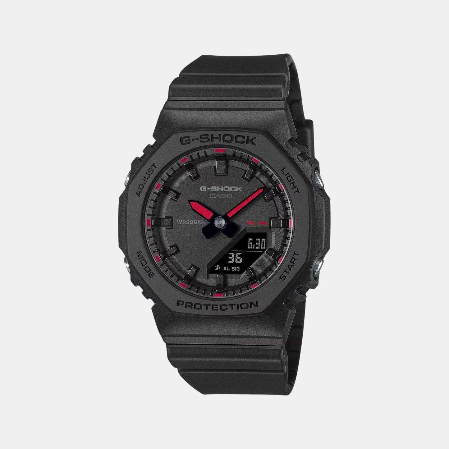 G-Shock Women Quartz Black Dial Analog-Digital Resin Watch G1718