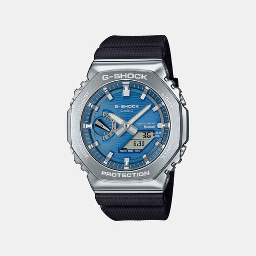 G-Shock Men Quartz Blue Dial Analog-Digital Resin Watch G1734