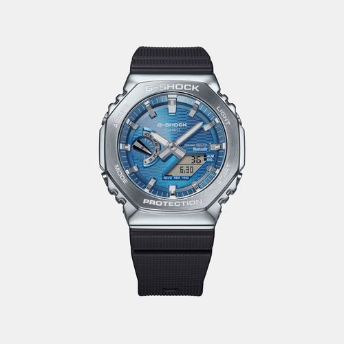 G-Shock Men Quartz Blue Dial Analog-Digital Resin Watch G1734