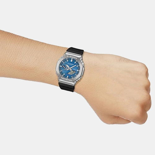 G-Shock Men Quartz Blue Dial Analog-Digital Resin Watch G1734