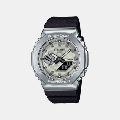 G-Shock Men Solar Yellow Dial Analog-Digital Resin Watch G1736