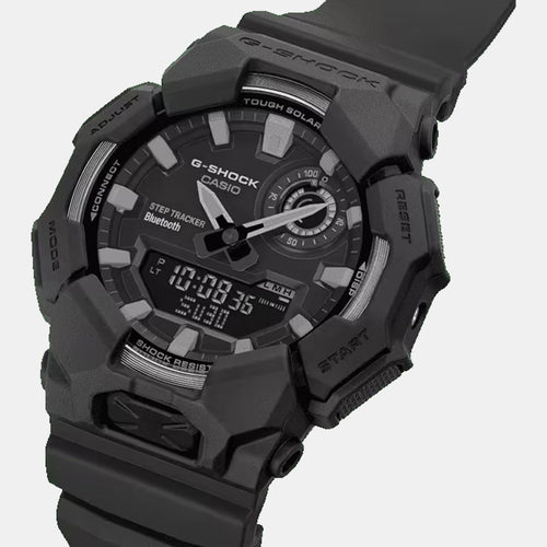 G-Shock Men Solar Black Dial Analog-Digital Resin Watch G1754