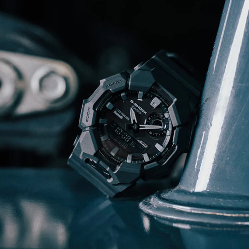 G-Shock Men Solar Black Dial Analog-Digital Resin Watch G1754