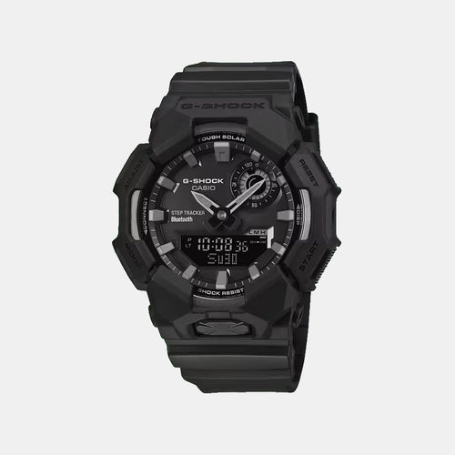 G-Shock Men Solar Black Dial Analog-Digital Resin Watch G1754