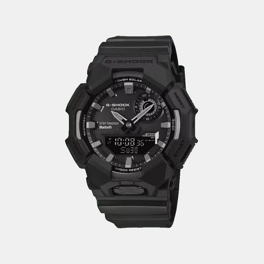 G-Shock Men Solar Black Dial Analog-Digital Resin Watch G1754