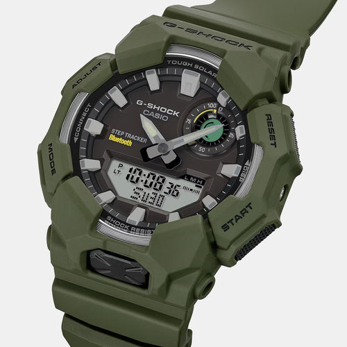 G-Shock Men Solar Green Dial Analog-Digital Resin Watch G1756