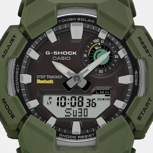 G-Shock Men Solar Green Dial Analog-Digital Resin Watch G1756