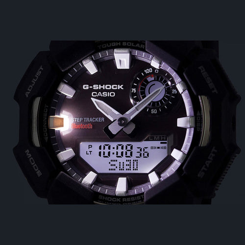 G-Shock Men Solar Green Dial Analog-Digital Resin Watch G1756