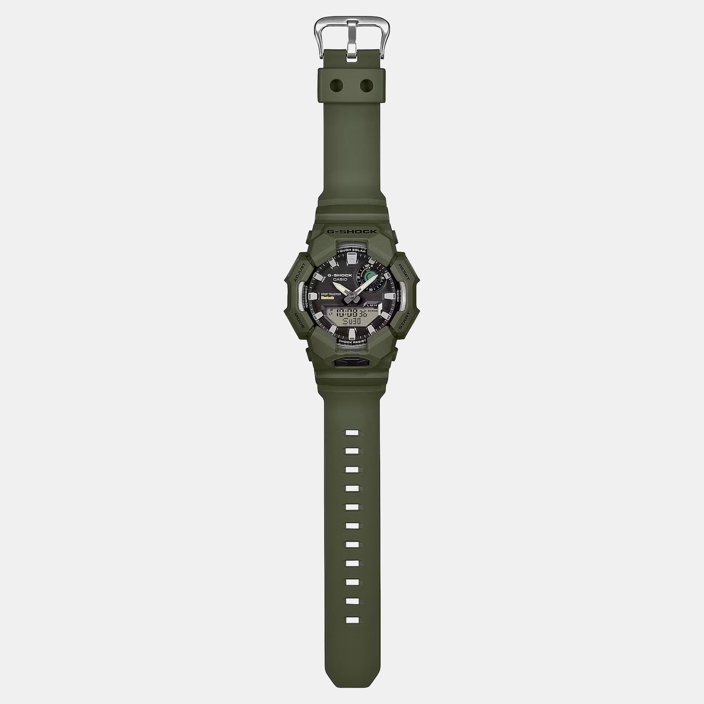 G-Shock Men Solar Green Dial Analog-Digital Resin Watch G1756