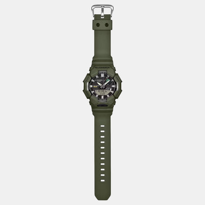 G-Shock Men Solar Green Dial Analog-Digital Resin Watch G1756