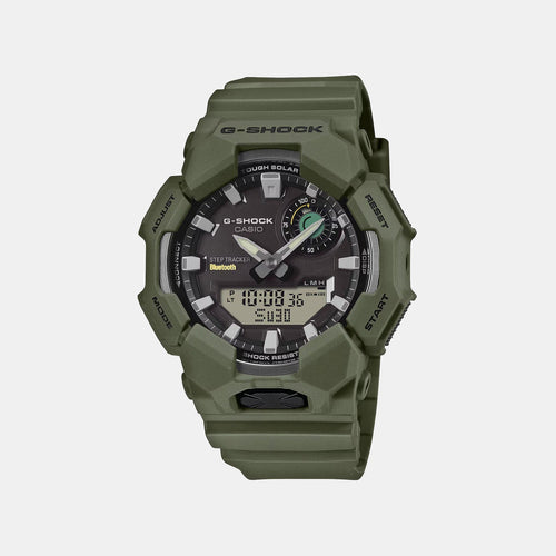 G-Shock Men Solar Green Dial Analog-Digital Resin Watch G1756