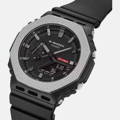 G-Shock Men Quartz Black Dial Analog-Digital Resin Watch G1762