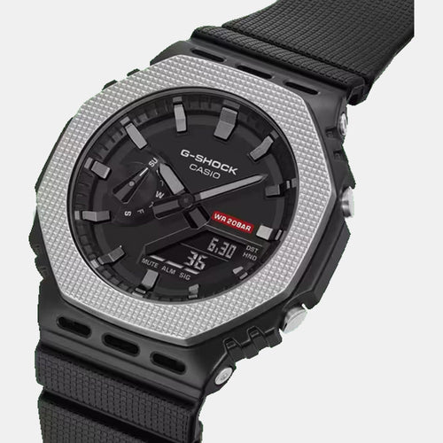 G-Shock Men Quartz Black Dial Analog-Digital Resin Watch G1762