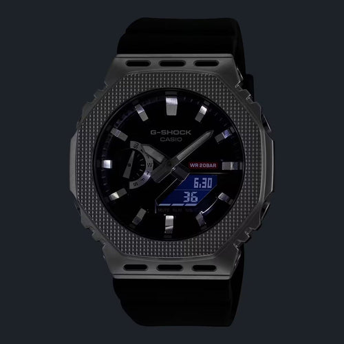 G-Shock Men Quartz Black Dial Analog-Digital Resin Watch G1762