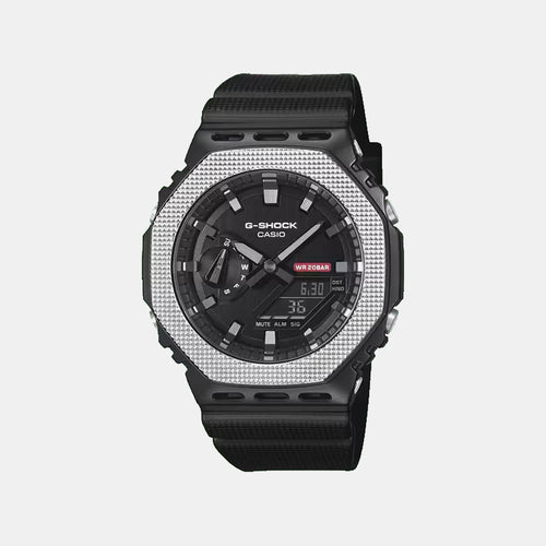 G-Shock Men Quartz Black Dial Analog-Digital Resin Watch G1762