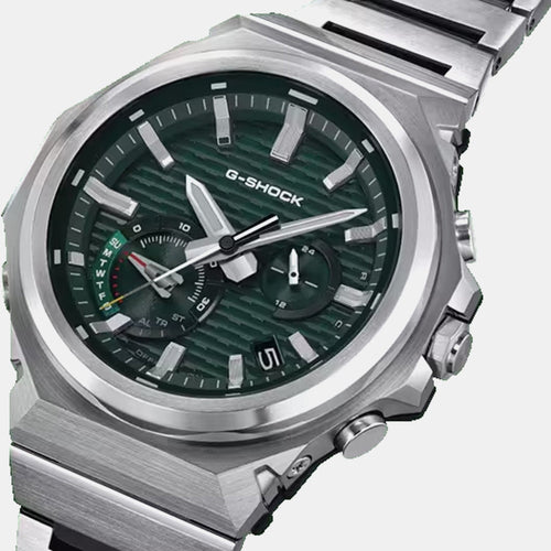 G-Shock Men Solar Green Dial Chronograph Stainless Steel Watch G1772