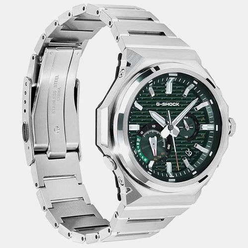 G-Shock Men Solar Green Dial Chronograph Stainless Steel Watch G1772