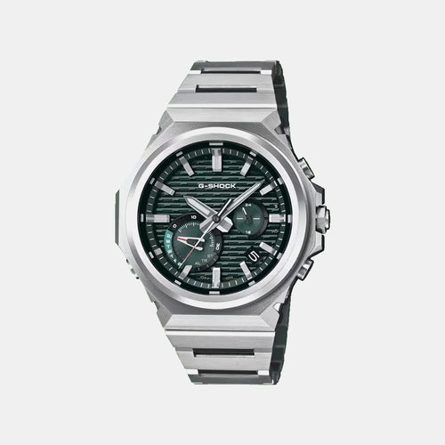 G-Shock Men Solar Green Dial Chronograph Stainless Steel Watch G1772