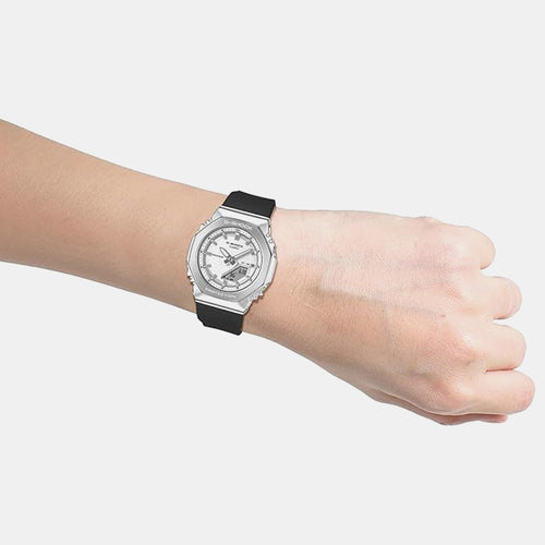 G-Shock Women Quartz White Dial Analog-Digital Resin Watch G1782