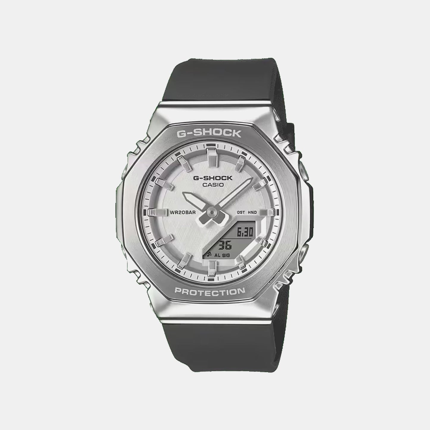 G-Shock Women Quartz White Dial Analog-Digital Resin Watch G1782