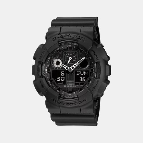 G-Shock Men Quartz Black Dial Analog-Digital Resin Watch G270