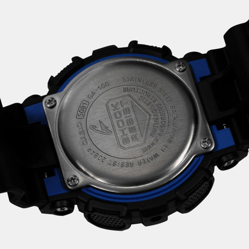 G-Shock Men Quartz Blue Dial Analog-Digital Resin Watch G271