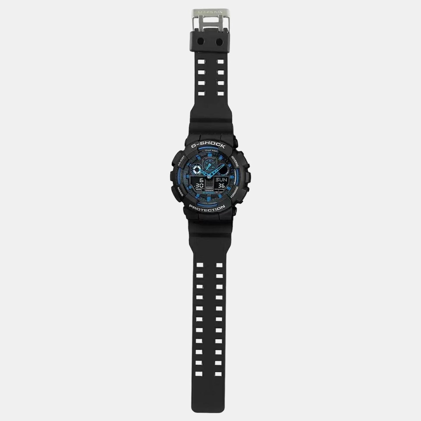 G-Shock Men Quartz Blue Dial Analog-Digital Resin Watch G271