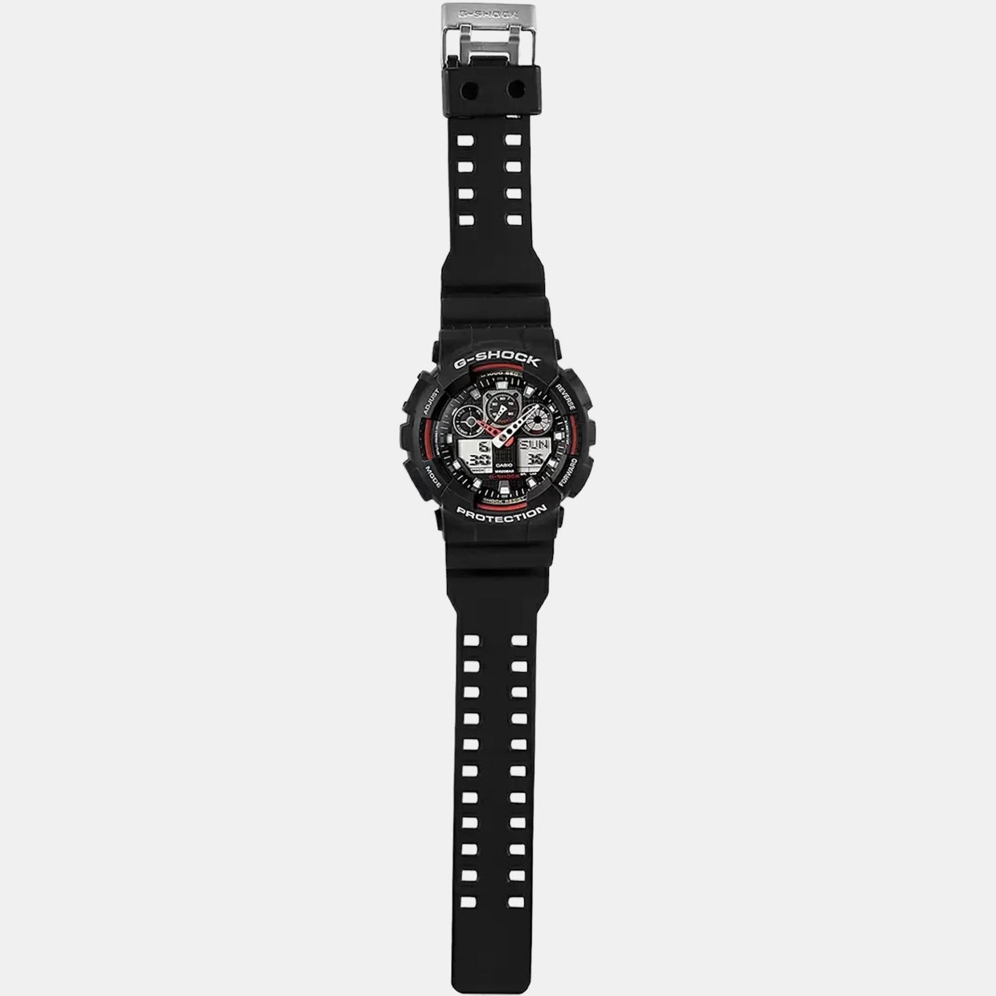 G-Shock Men Quartz Black Dial Analog-Digital Resin Watch G272