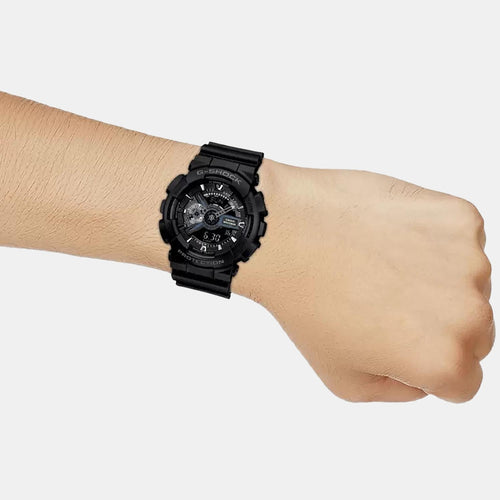 G-Shock Men Quartz Black Dial Analog-Digital Resin Watch G317