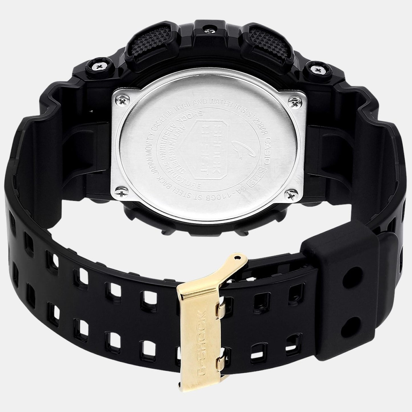 G-Shock Men Quartz Gold Dial Analog-Digital Resin Watch G339