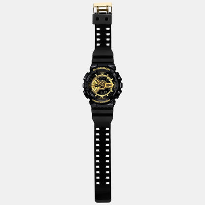 G-Shock Men Quartz Gold Dial Analog-Digital Resin Watch G339