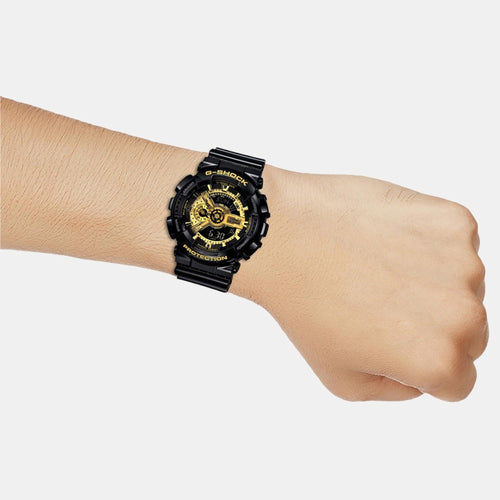 G-Shock Men Quartz Gold Dial Analog-Digital Resin Watch G339
