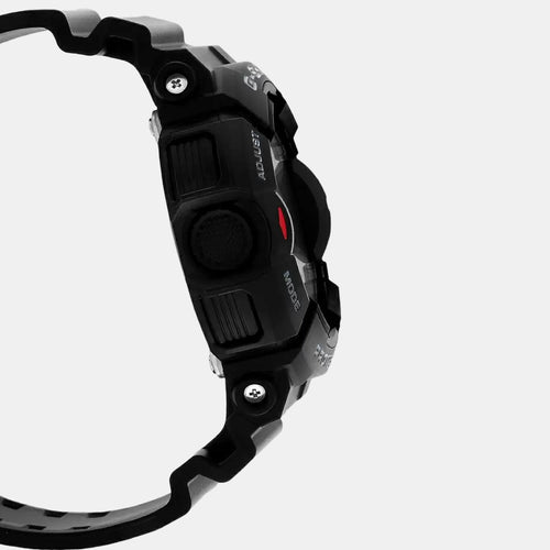 G-Shock Men Quartz Black Dial Analog-Digital Resin Watch G566