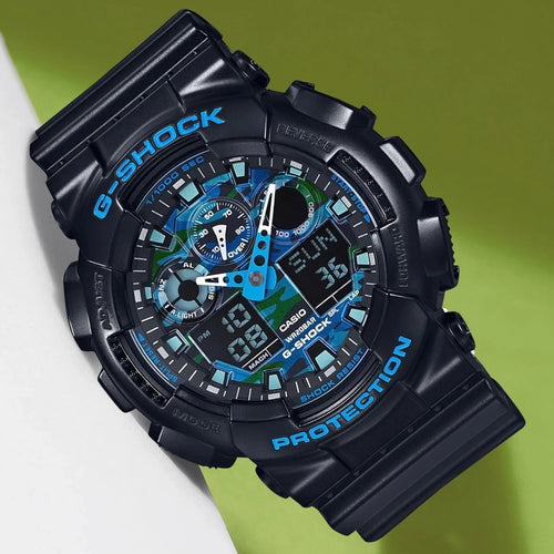 G-Shock Men Quartz Black Dial Analog-Digital Resin Watch G625